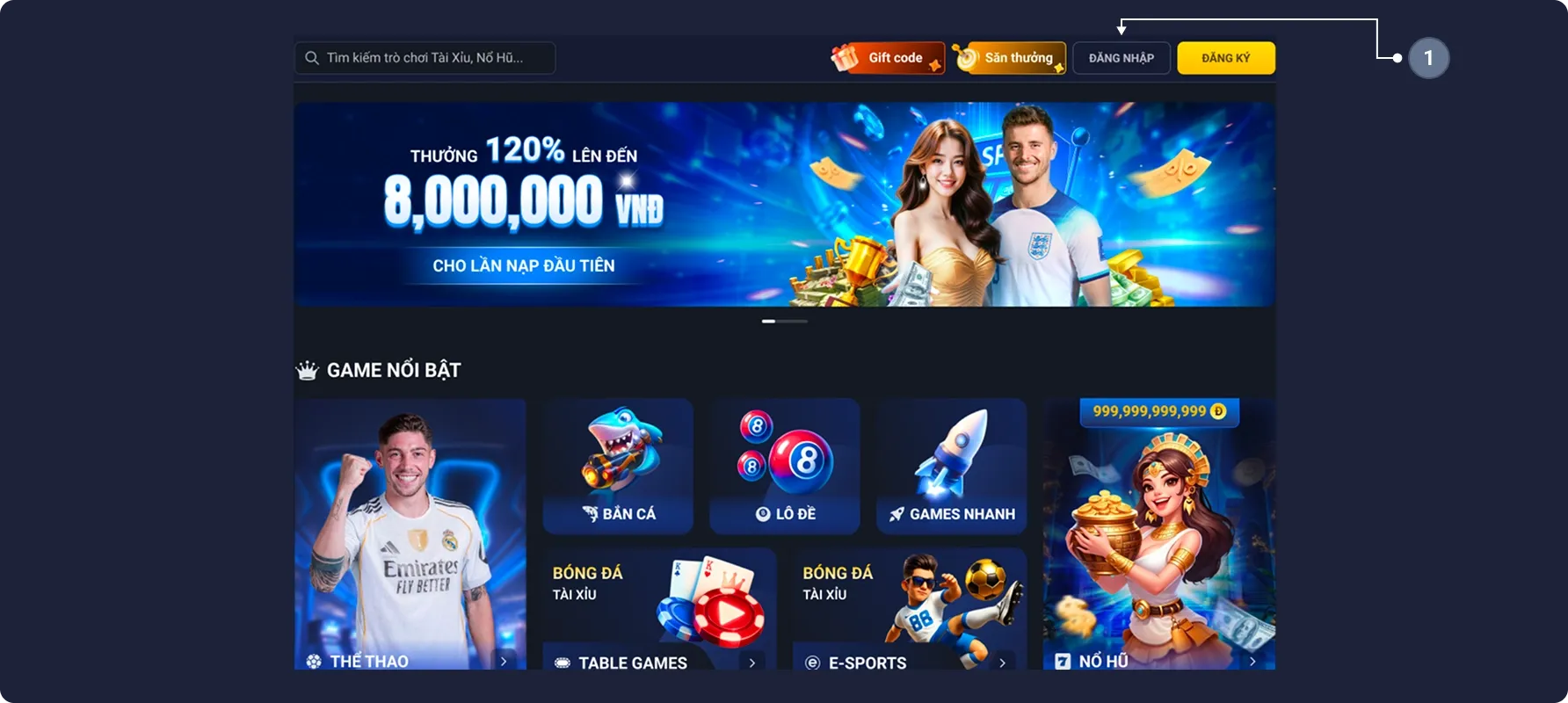 Bước 1: Đăng nhập hệ thống