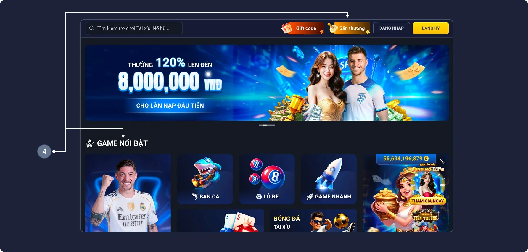 Bước 1: Đăng nhập